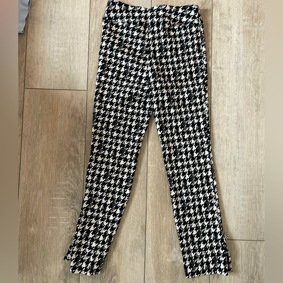 HOUNDSTOOTH FASHION PANTS - Picture 5 of 5
